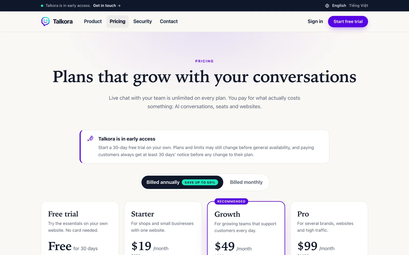 Talkora 8